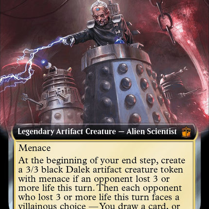 Davros, Dalek Creator (Extended Art) (Surge Foil) [Doctor Who]