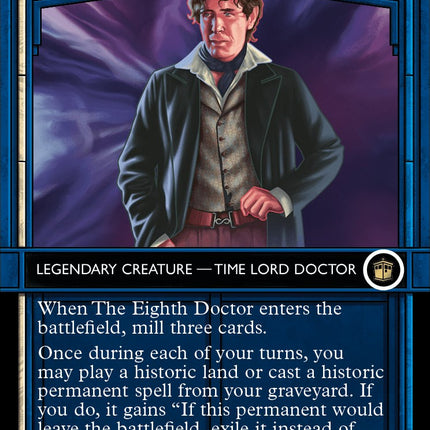 The Eighth Doctor (Showcase) (Surge Foil) [Doctor Who]
