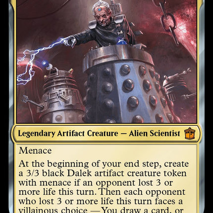 Davros, Dalek Creator (Surge Foil) [Doctor Who]