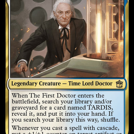 The First Doctor (Surge Foil) [Doctor Who]