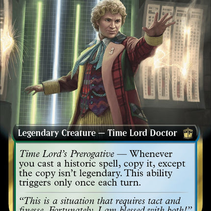 The Sixth Doctor (Extended Art) (Surge Foil) [Doctor Who]