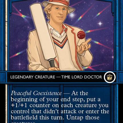 The Fifth Doctor (Showcase) (Surge Foil) [Doctor Who]