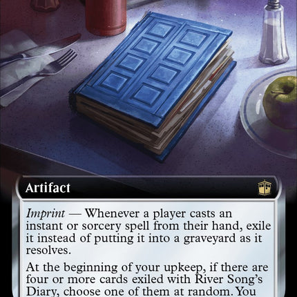 River Song's Diary (Extended Art) (Surge Foil) [Doctor Who]