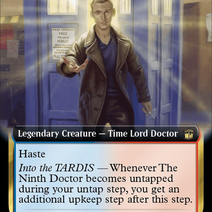 The Ninth Doctor (Extended Art) (Surge Foil) [Doctor Who]