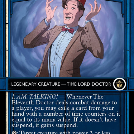 The Eleventh Doctor (Showcase) (Surge Foil) [Doctor Who]