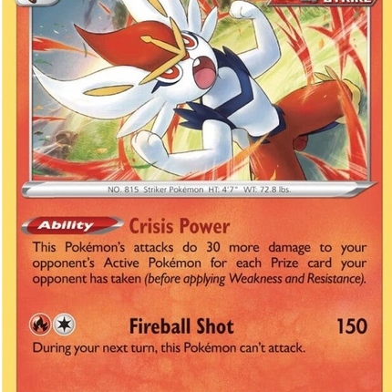 Cinderace (SWSH278) [Sword & Shield: Black Star Promos]