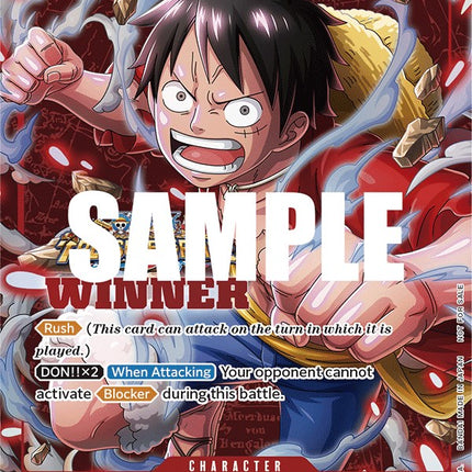 Monkey.D.Luffy (Winner Pack Vol. 5) [One Piece Promotion Cards]