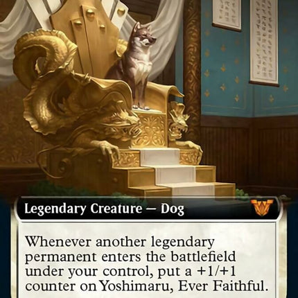 Yoshimaru, Ever Faithful (Extended Art) [Kamigawa: Neon Dynasty Commander]