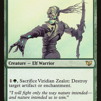 Viridian Zealot [Commander 2015]