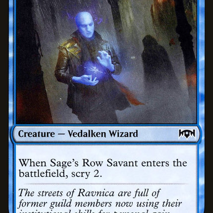 Sage's Row Savant [Ravnica Allegiance]