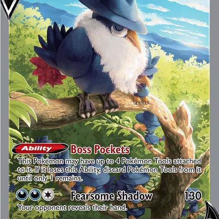Honchkrow V (162/172) [Sword & Shield: Brilliant Stars]