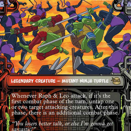 Raph & Leo, Sibling Rivals (Showcase) [Teenage Mutant Ninja Turtles]