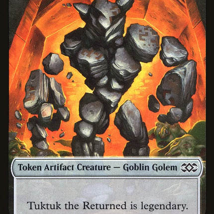 Servo // Treasure Double-Sided Token [Double Masters Tokens]