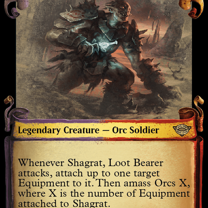Shagrat, Loot Bearer [The Lord of the Rings: Tales of Middle-Earth Showcase Scrolls]