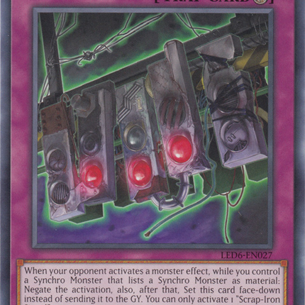 Scrap-Iron Signal [LED6-EN027] Rare