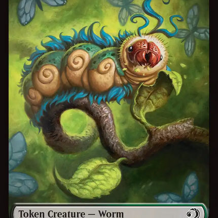 Merfolk // Worm Double-Sided Token [Lorwyn Eclipsed Tokens]