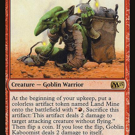 Goblin Kaboomist [Magic 2015]