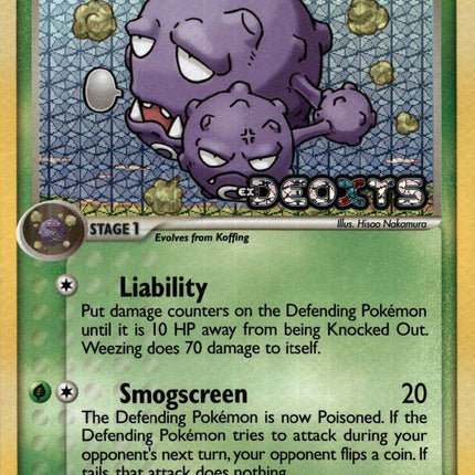 Weezing (51/107) (Stamped) [EX: Deoxys]