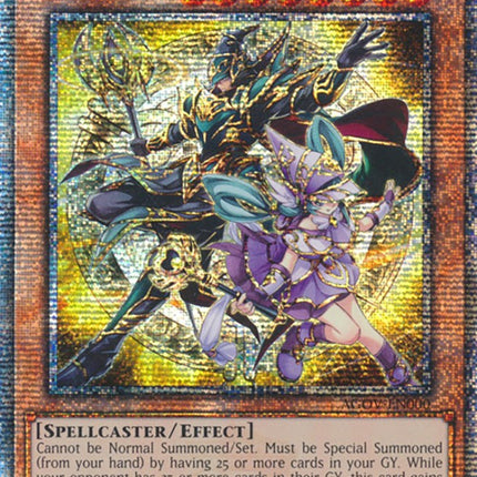 Magicians of Bonds and Unity (Quarter Century Secret Rare) [AGOV-EN000] Quarter Century Secret Rare