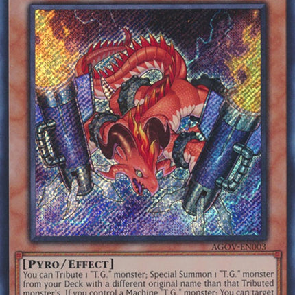 T.G. Rocket Salamander [AGOV-EN003] Secret Rare