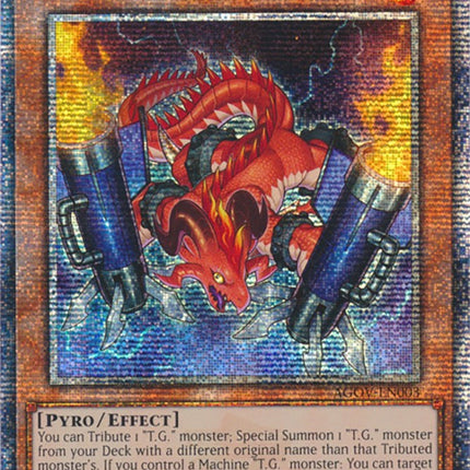 T.G. Rocket Salamander (Quarter Century Secret Rare) [AGOV-EN003] Quarter Century Secret Rare