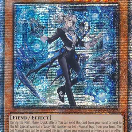 Arias the Labrynth Butler (Quarter Century Secret Rare) [AGOV-EN017] Quarter Century Secret Rare