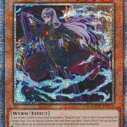 Vanquish Soul Jiaolong (Quarter Century Secret Rare) [AGOV-EN018] Quarter Century Secret Rare