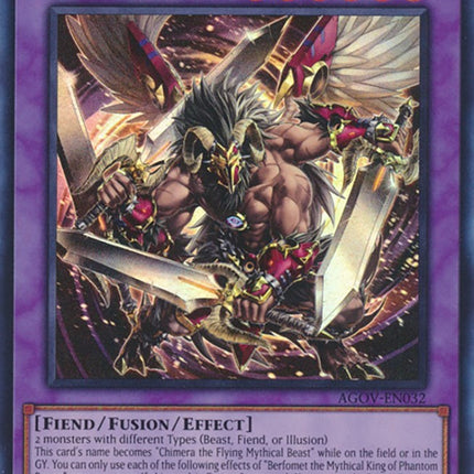 Berfomet the Mythical King of Phantom Beasts [AGOV-EN032] Super Rare
