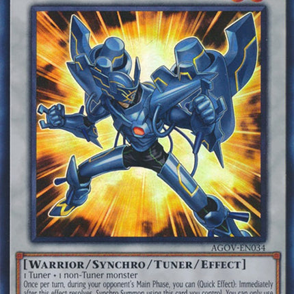 T.G. Mighty Striker [AGOV-EN034] Super Rare