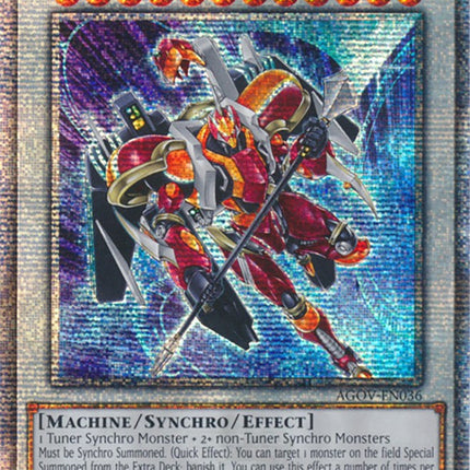 T.G. Glaive Blaster (Quarter Century Secret Rare) [AGOV-EN036] Quarter Century Secret Rare