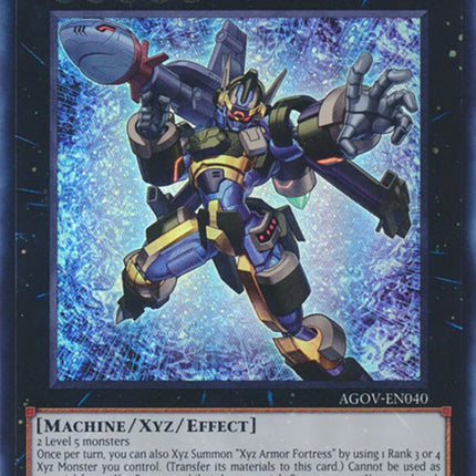 Xyz Armor Fortress [AGOV-EN040] Super Rare