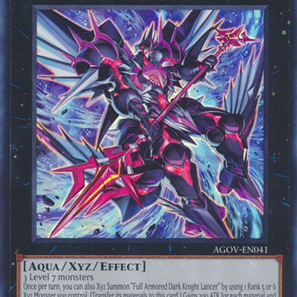 Full Armored Dark Knight Lancer [AGOV-EN041] Ultra Rare