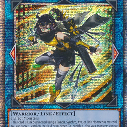 S:P Little Knight (Quarter Century Secret Rare) [AGOV-EN046] Quarter Century Secret Rare