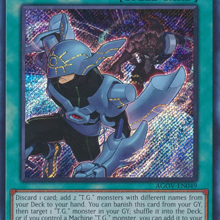 T.G. Limiter Removal [AGOV-EN049] Secret Rare