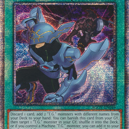 T.G. Limiter Removal (Quarter Century Secret Rare) [AGOV-EN049] Quarter Century Secret Rare