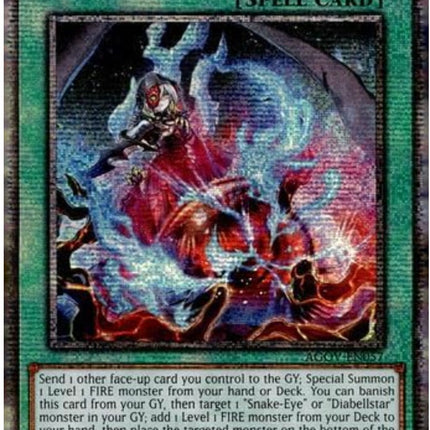 Original Sinful Spoils - Snake-Eye (Quarter Century Secret Rare) [AGOV-EN057] Quarter Century Secret Rare