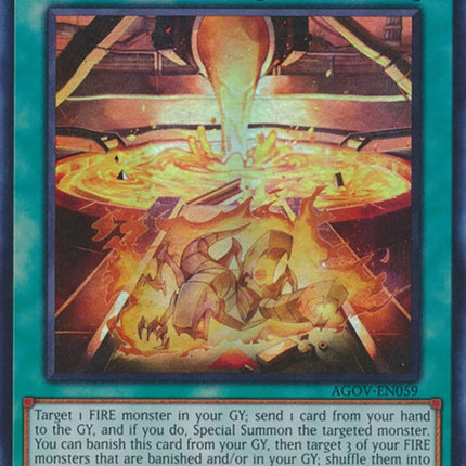Fire Recovery [AGOV-EN059] Super Rare