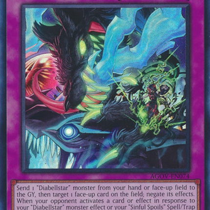 Sinful Spoils of Betrayal - Silvera [AGOV-EN074] Super Rare