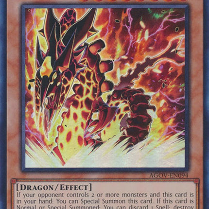 Burning Dragon [AGOV-EN094] Super Rare