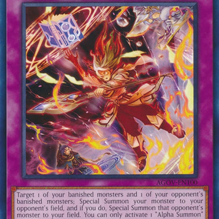 Alpha Summon [AGOV-EN100] Common