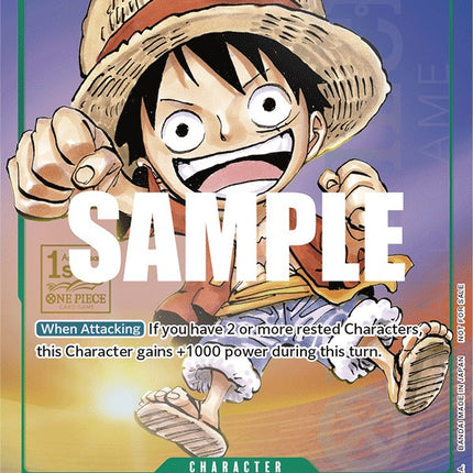 Monkey.D.Luffy (1st Anniversary Tournament) [One Piece Promotion Cards]