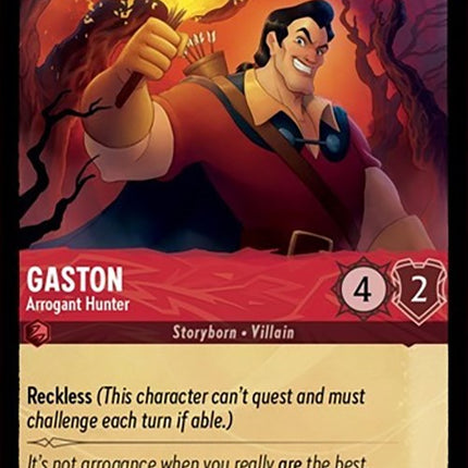 Gaston - Arrogant Hunter (24) [Promo Cards]