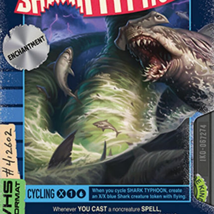 Shark Typhoon (Borderless Alternate Art) [Secret Lair Countdown Kit]
