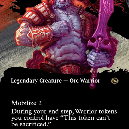 Zurgo, Thunder's Decree (Borderless) [Tarkir: Dragonstorm]