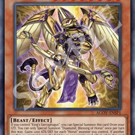 Duamutef, Blessing of Horus (AGOV-ENSP1) [AGOV-ENSP1] Ultra Rare
