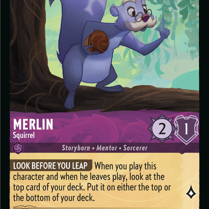 Merlin - Squirrel (54/204) [Rise of the Floodborn]