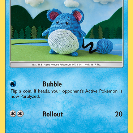 Marill (34/147) [Sun & Moon: Burning Shadows]