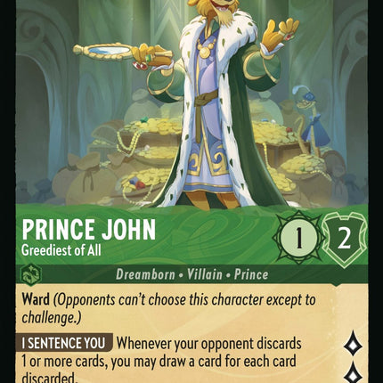 Prince John - Greediest of All (89/204) [Rise of the Floodborn]