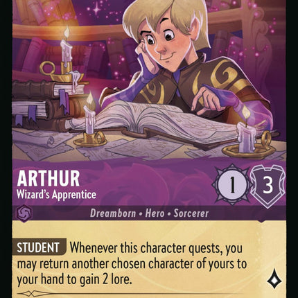 Arthur - Wizard's Apprentice (35/204) [Rise of the Floodborn]