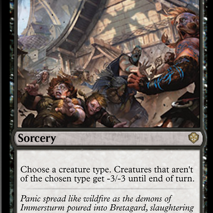 Crippling Fear [Starter Commander Decks]